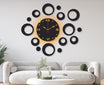 Ring Design Laminated Wall Clock With Backlight